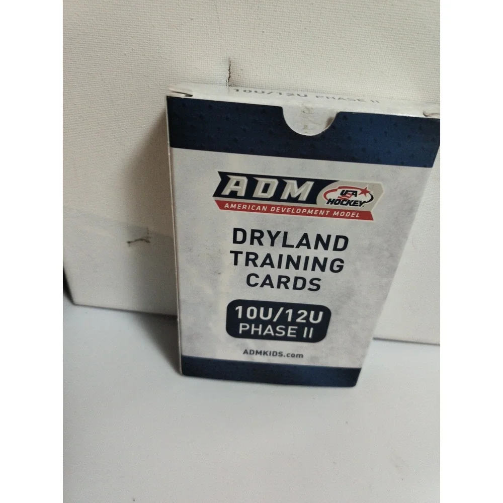 Dryland Training Cards 10U/12U ADM American Development Model NHL Hockey AmKids